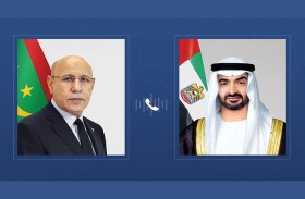 خلال اتصال هاتفي مع رئيس الدولة .. الرئيس الموريتاني يؤكد التضامن مع الإمارات إثر الاعتداءات الإيرانية على أراضيها