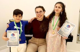 أكاديمية الفجيرة للفنون تحقق مراكز متقدمة في مسابقة دولية