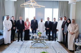 غرفة الشارقة تستعرض مع وفد مقدوني الفرص  الاستثمارية في قطاعات الزراعة والسياحة والصحة والثروة الحيوانية