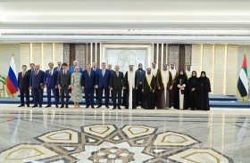 صقر غباش يعقد جلسة مباحثات مع رئيس مجلس الدوما لروسيا الاتحادية