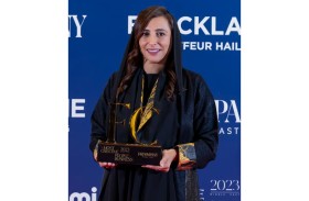 بدور القاسمي تفوز بجائزة إقليمية لمبادراتها في صناعة التغيير الايجابي للمجتمعات