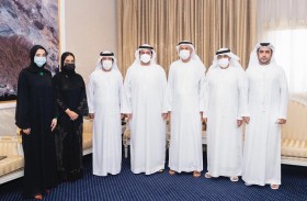 محمد بن حمد الشرقي يستقبل اللجنة المنظمة  لـ «بطولة الفجيرة لجمال الخيل العربي»