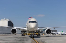 طائرة «الاتحاد للطيران» الجديدة «إيرباص A350» تستهل رحلتها إلى نيويورك