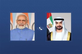 رئيس الدولة ورئيس وزراء الهند يبحثان هاتفياً علاقات البلدين والتطورات الإقليمية