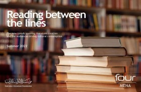 مؤسسة الإمارات للآداب وشركة «فور كوميونيكيشنز» تصدران تقريراً يكشف ريادة دولة الإمارات في مجال الأدب عالمياً