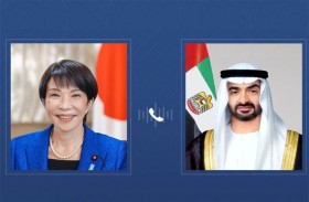 رئيس الدولة ورئيسة وزراء اليابان يبحثان التطورات بالمنطقة وتداعيات العدوان الإيراني